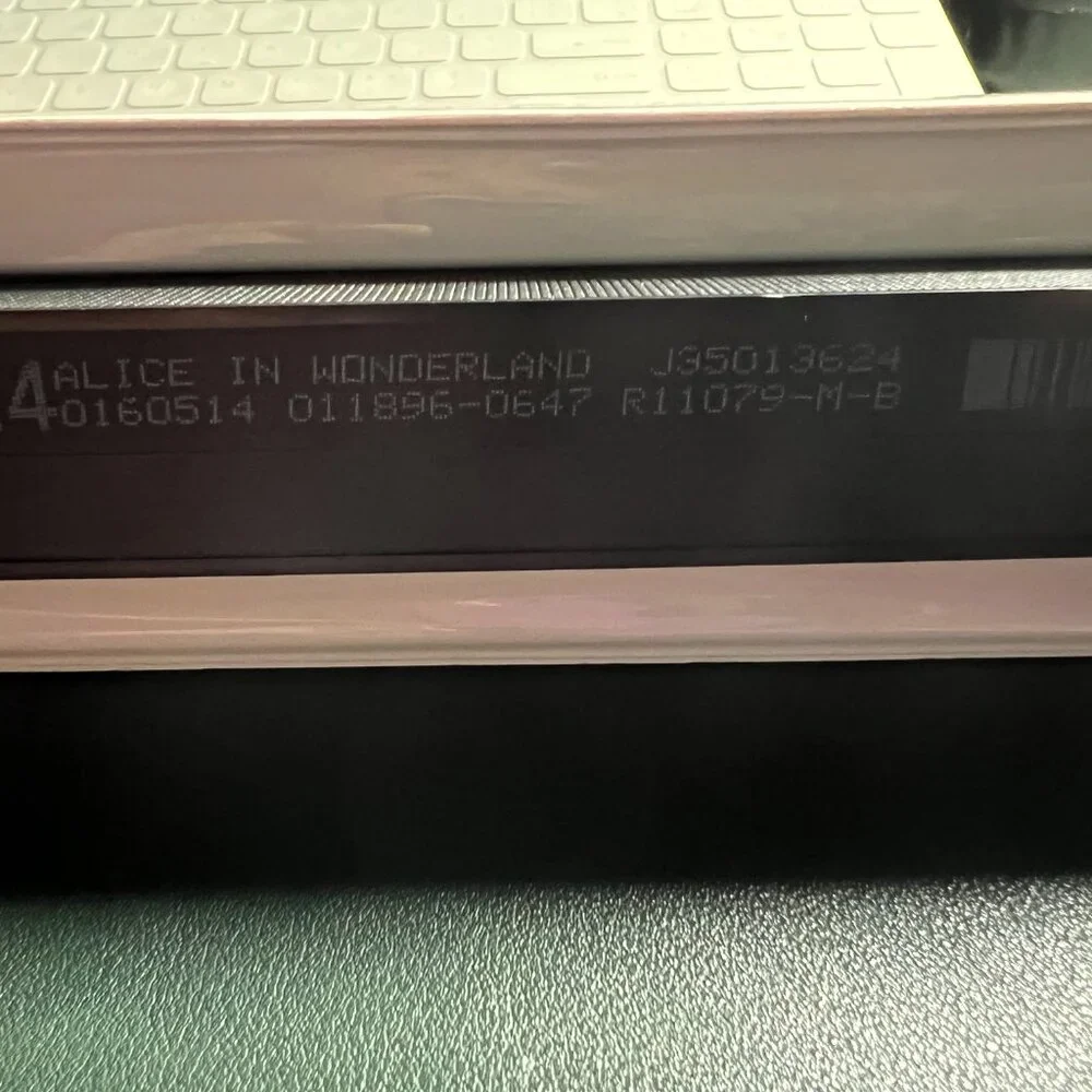 Disney VHS - Alice in Wonderland (1992) - Masterpiece Collection - 036-7